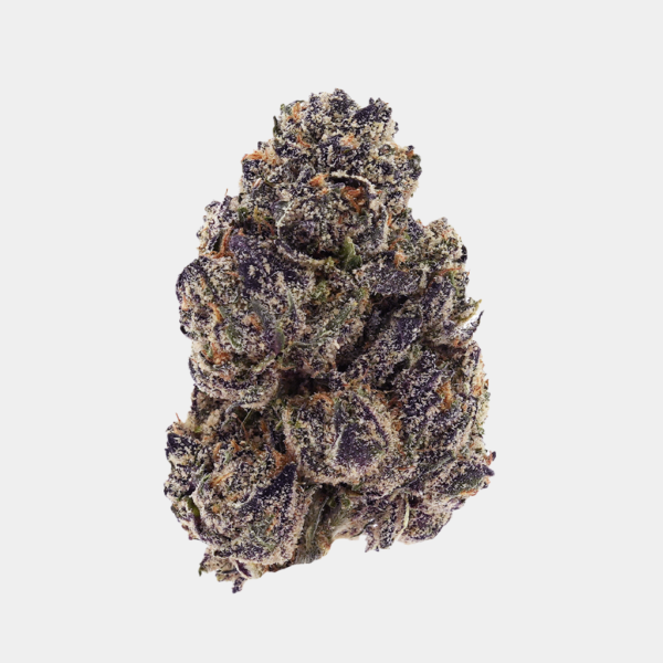 Pink Runtz top shelf THCa flower, showcasing frosty, vibrant green and pink and purple hues with a candy berry flavor profile